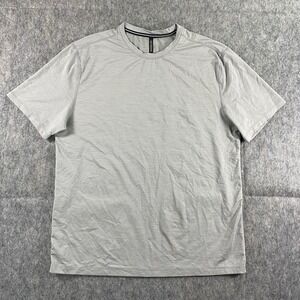 Ten Thousand T-Shirt Men's Small Gray Short Sleeve Interval‎ Train Gym Run